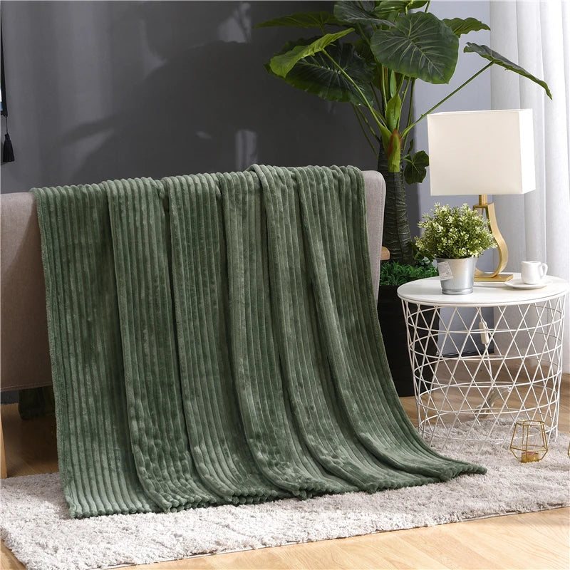 Winter Flannel Blankets For Beds