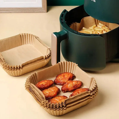 Air Fryer Disposable Paper Parchment Wood Pulp Steamer