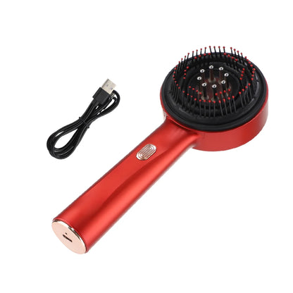 Electric Vibration Massage Comb Red Light Therapy