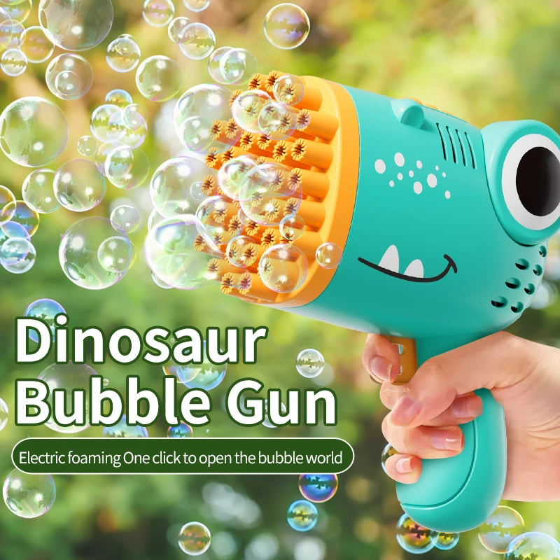 Dinosaur Bubble Gun Handheld Fully Automatic