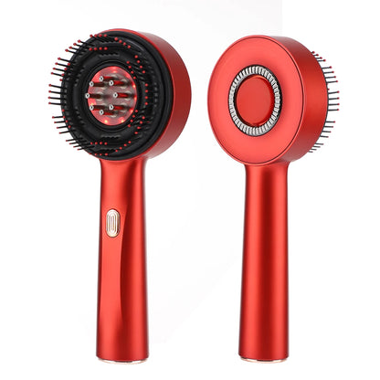 Electric Vibration Massage Comb Red Light Therapy