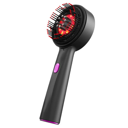 Electric Vibration Massage Comb Red Light Therapy