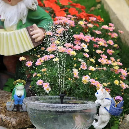 Solar Fountain Pool Garden Water Pool Fountain