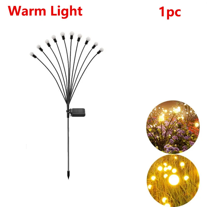 6/8/10 LED Solar Garden Lights