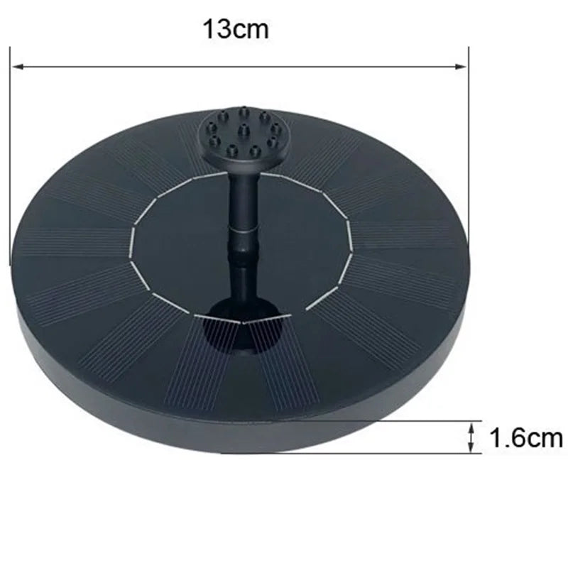 Solar Fountain Pool Garden Water Pool Fountain