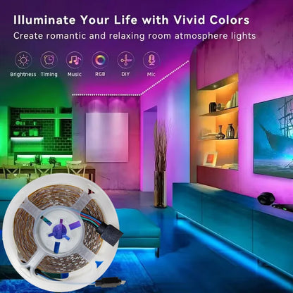 WIFI RGB LED Strip Light 5050 Bluetooth APP Control