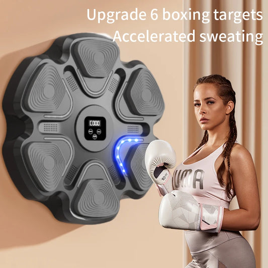 New Smart Music Boxing Machine Adult/Children Sports Fitness Boxing Trainer