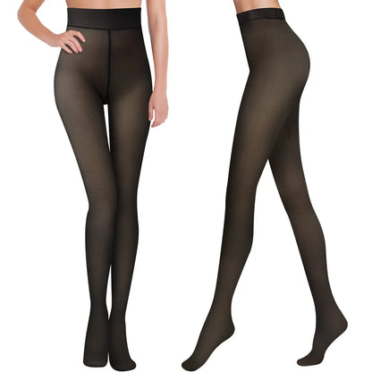 Women's Fleece Tights Leggings