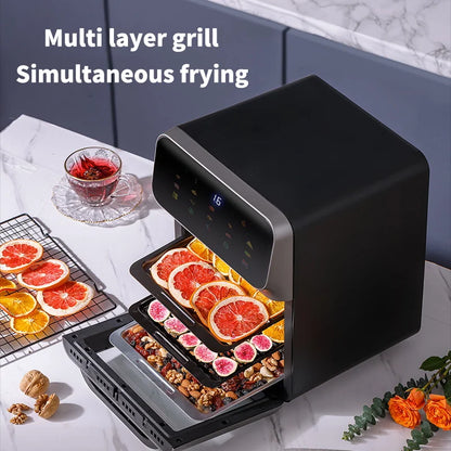 10L Large Capacity Electric Air Fryers Oil-free